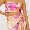 Sun On My Shoulder Crop Top Floral