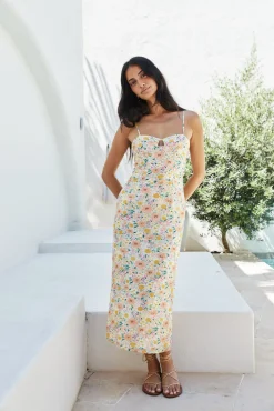 Sunset Promises Midi Dress Orange