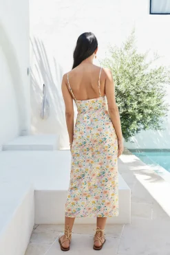 Sunset Promises Midi Dress Orange