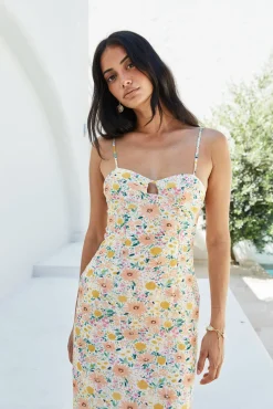 Sunset Promises Midi Dress Orange