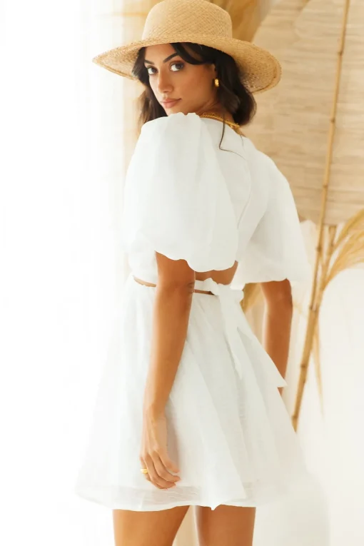 Sweet Fondant Dress White