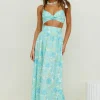 Sweet Morning Dew Crop Top Blue