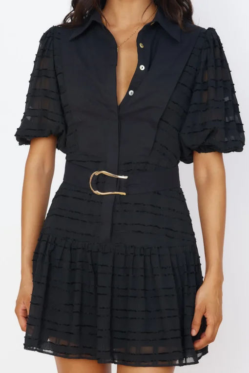 Sweet Serenade Dress Black
