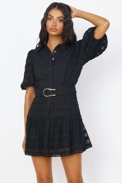 Sweet Serenade Dress Black