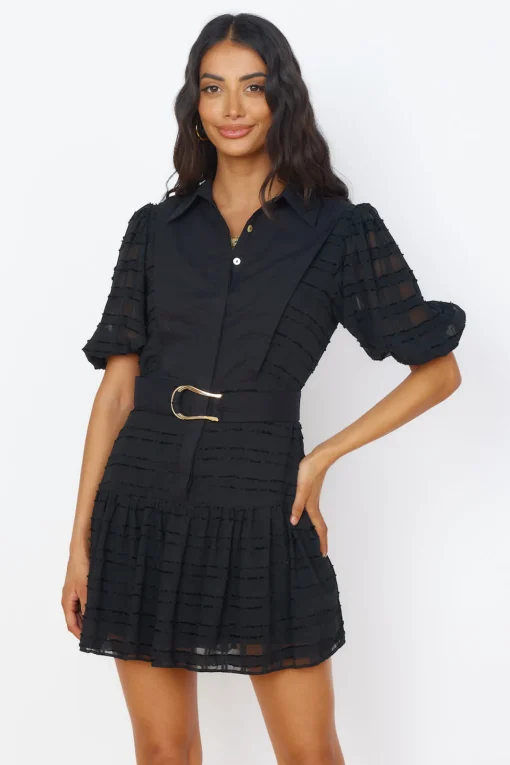 Sweet Serenade Dress Black