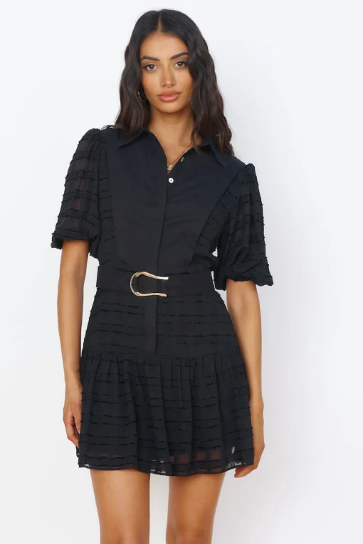 Sweet Serenade Dress Black