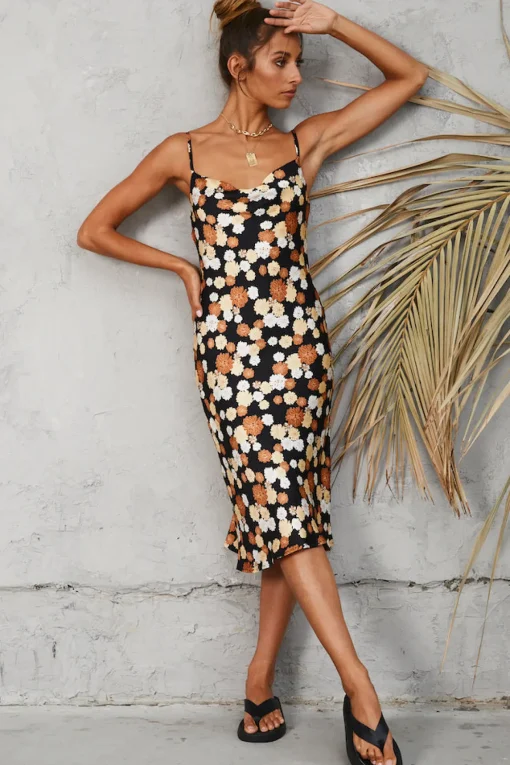 Table For Two Midi Dress