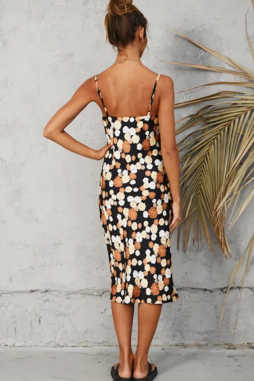 Table For Two Midi Dress