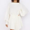 The Last Time Playsuit Cream