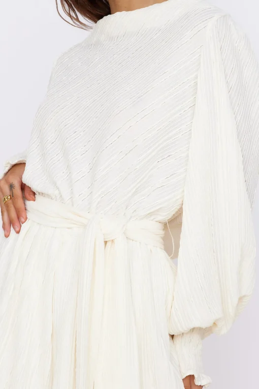 The Last Time Playsuit Cream