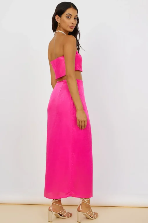 The Right Place Crop Top Pink