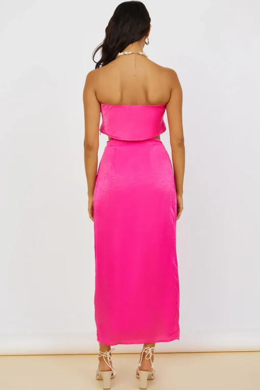 The Right Place Crop Top Pink
