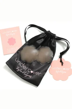 UNDERCOVER STYLE HELPERS A Flower For You Nipple Covers Nude