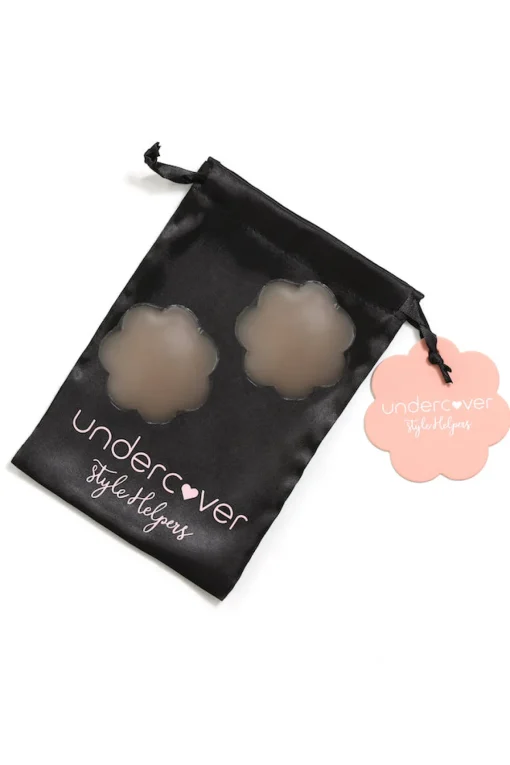 UNDERCOVER STYLE HELPERS A Flower For You Nipple Covers Nude