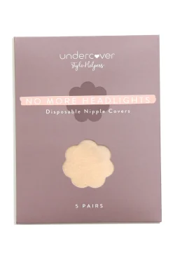 UNDERCOVER STYLE HELPERS No More Headlights Disposable Nipple Covers Nude