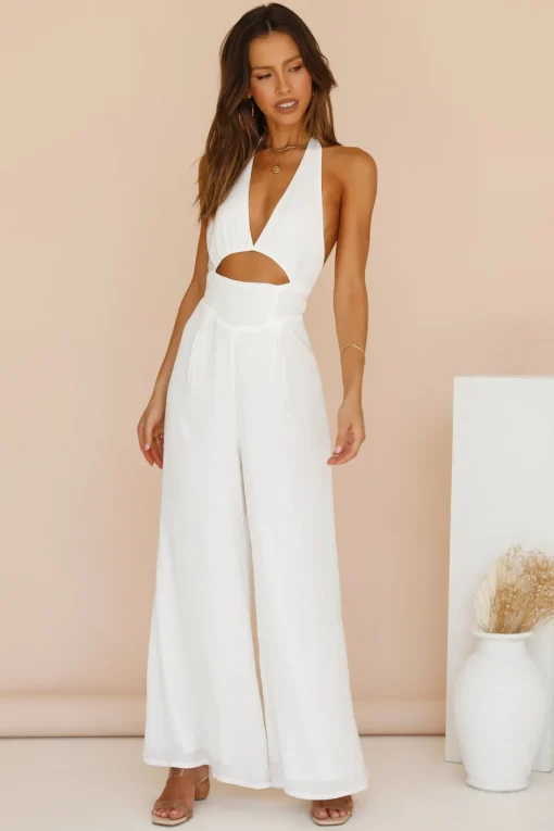 Variations Jumpsuit White