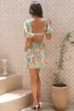 Voices Around You Dress Green