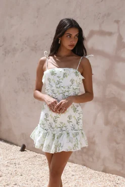 Woodlands Dress Green