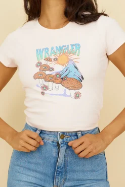 WRANGLER Baby Rib Tee Shroom