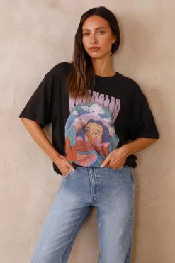 WRANGLER Slouch Tee Rainbow Tears