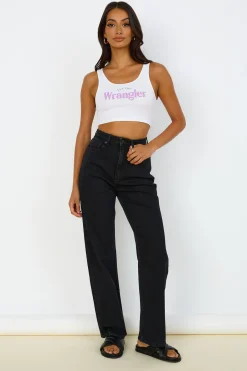WRANGLER The Reaction Tank White Lilac