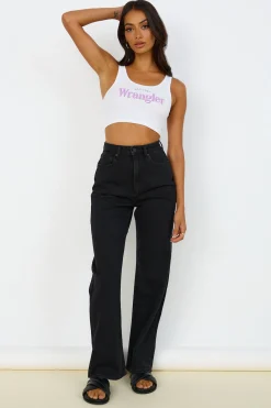 WRANGLER The Reaction Tank White Lilac