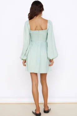 You Are My World Dress Sage