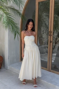 Zori Maxi Dress Cream
