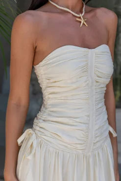Zori Maxi Dress Cream